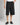 Bermuda Atelier wide fit nero 