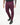 Pantalone fit sartoriale flanella fondo stretto bordeaux 