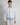 Felpa cropped taglio vivo grigio nike 