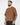 T-shirt girocollo in filo tabacco 