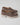 Scarpa modello barca in pelle scamosciata taupe 
