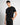 T-shirt filo di scozia nero 