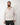 Camicia boxy fit a quadri beige 