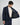 Blazer London doppiopetto crop blu 