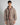 Felpa cropped doppio cursore fango 