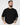 T-shirt girocollo in filo nero 
