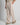 Pantalone London fondo ampio burro 
