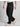 Pantalone London fondo ampio nero 