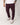 Pantalone classic fit fondo stretto vino 