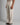 Pantalone London fondo ampio avorio 