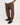 Pantalaccio fluido fondo ampio tabacco 