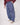 Jeans baggy fit tasca america denim blue 