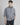 Camicia boxy fit righe blu denim 