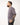 T-shirt oversize100% cotone piombo 