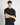 T-shirt oversize100% cotone nero 