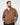 Cardigan rombo cropped fit tabacco 