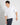 T-shirt scollo V cropped fit bianco 