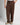 Pantalone Kyoto relaxed fit marrone 