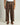 Pantalone Kobe in gabardine marrone 
