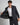 Blazer London doppiopetto crop lino blu 