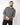 Pullover polo cropped fit grigio 
