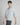 Camicia boxy fit celeste 