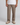 Pantalone London fondo ampio lino  fango 