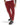 Pantalaccio fluido fondo stretto bordeaux 