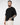 T-shirt girocollo in filo nero 