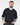 T-shirt scollo a V in filo blu 