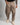 Pantalone balloon fit fango 