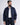 Giubbino bomber regular fit blu 