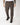 Pantalone fit sartoriale fondo largo spigato marrone 