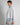 Felpa cropped taglio vivo grigio nike 