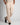 Pantalone London fondo ampio lino beige 