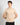 Maglia in filo mezzo collo beige 