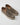 Mocassino casual in pelle scamosciata taupe 