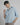 Camicia boxy fit celeste 